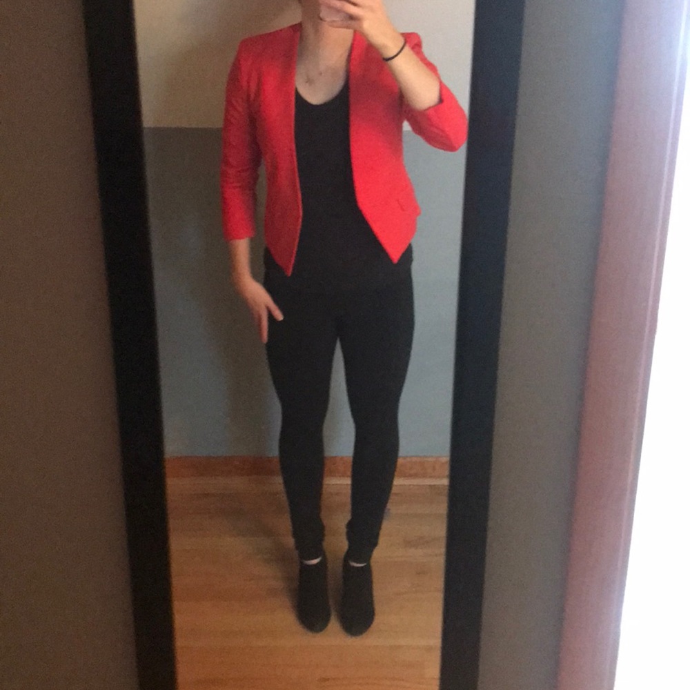 H&M Red Blazer